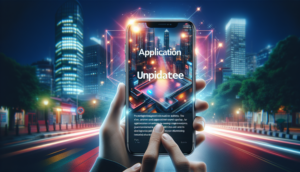 Photorealistic cover for 'saimu168 อัพเดท', featuring a smartphone and a vibrant urban background.